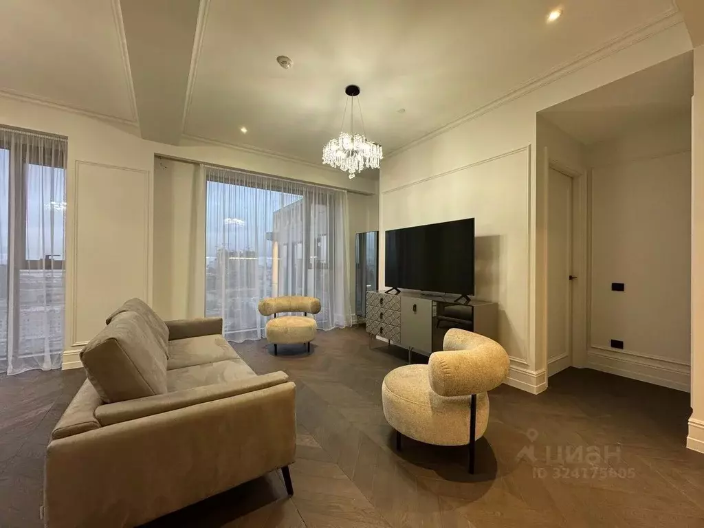 4-к кв. Москва Поклонная ул., 9 (135.0 м) - Фото 2