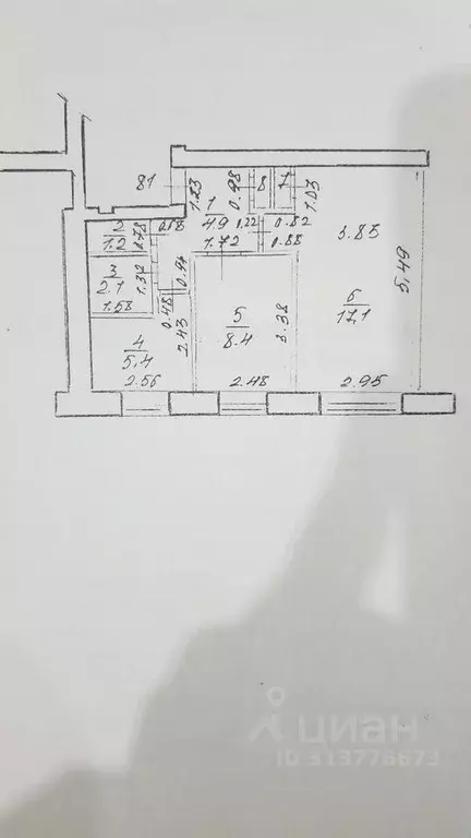 2-к кв. Башкортостан, Салават бул. Салавата Юлаева, 63 (44.0 м) - Фото 0