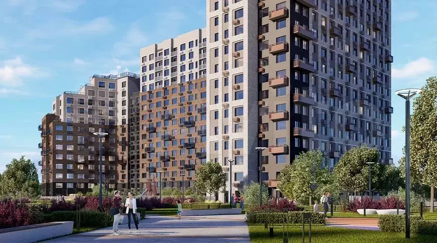 1-к. квартира, 38,7 м, 16/16 эт. - Фото 1