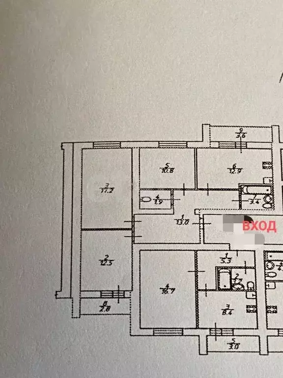 3-к кв. Саратовская область, Энгельс ул. Менделеева, 15 (72.0 м) - Фото 2
