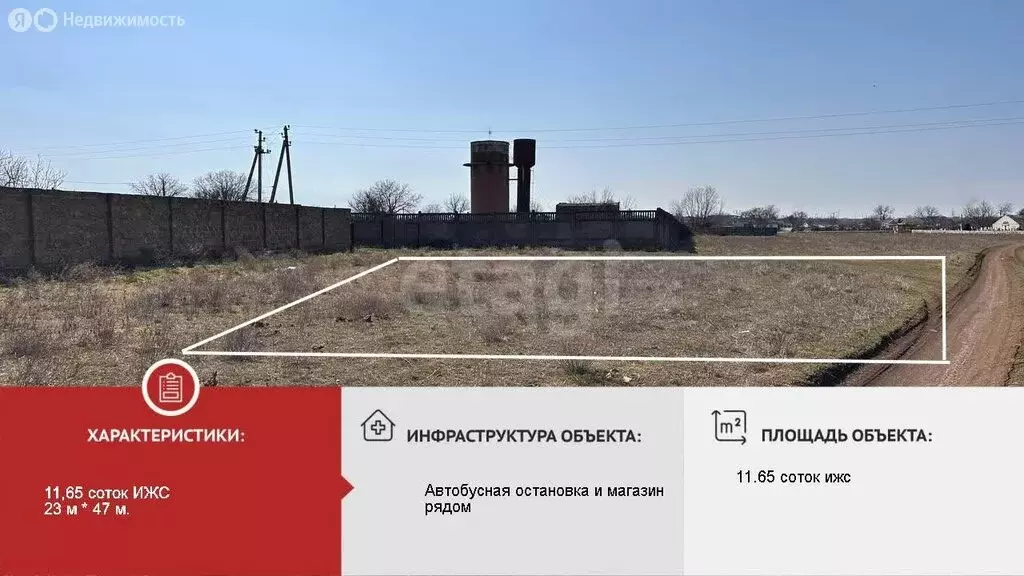 Участок в село Шелковичное, Северная улица (11.65 м) - Фото 0