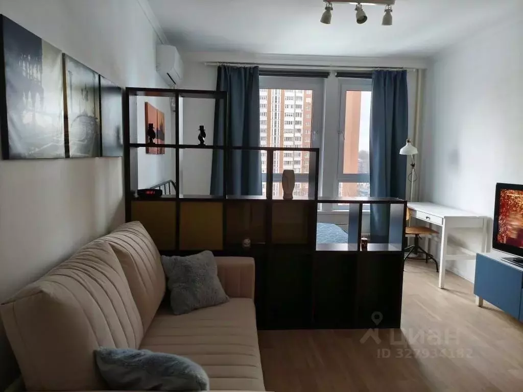 1-к кв. Москва Ярцевская ул., 24К1 (34.2 м) - Фото 1