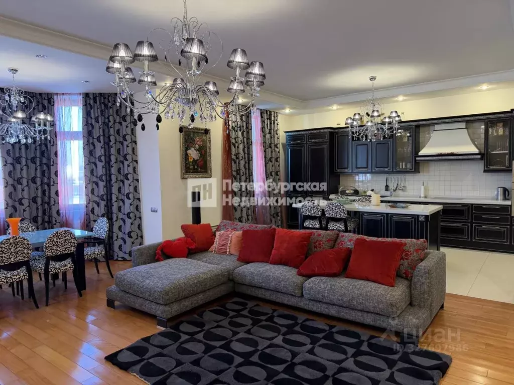 3-к кв. Санкт-Петербург Малоохтинский просп., 16к1 (165.1 м) - Фото 0