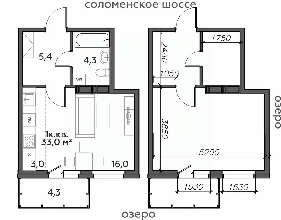 1-к кв. Карелия, Петрозаводск Район Северная промзона, Вороний Наволок ... - Фото 0