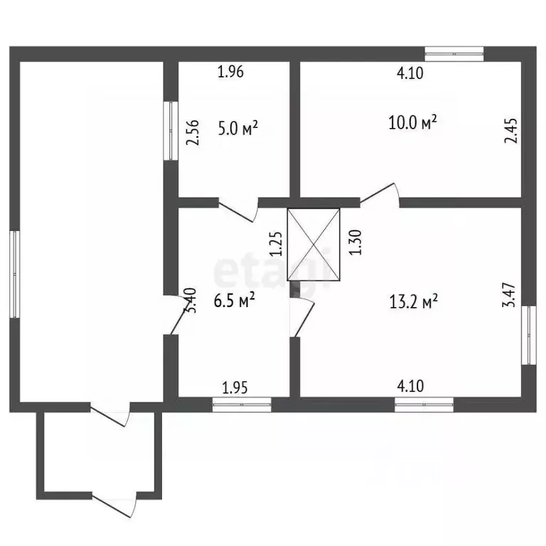 Дом в Кемеровская область, Кемерово Мельничная ул. (35 м) - Фото 2