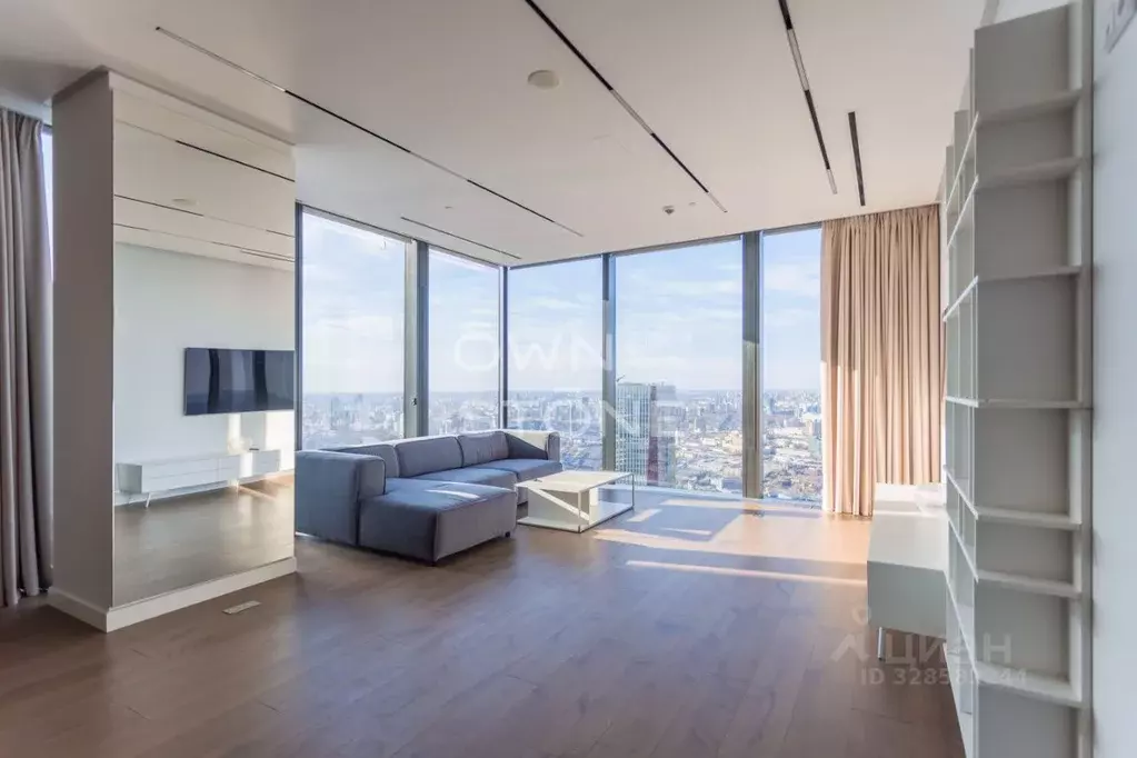 2-к кв. Москва 1-й Красногвардейский проезд, 22с1 (89.0 м) - Фото 2