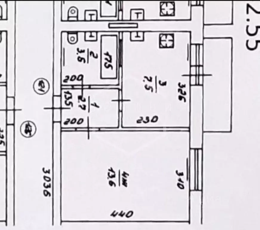1-к кв. Калининградская область, Калининград ул. Олега Кошевого, 3 ... - Фото 2