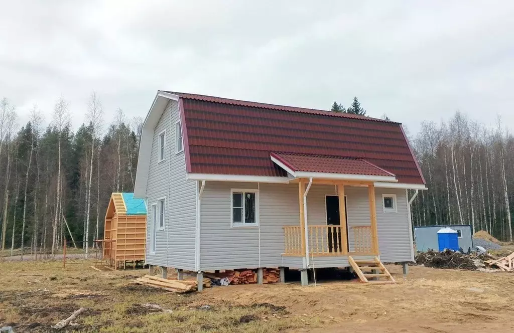 Дом в Ленинградская область, Выборгский район, Рощинское городское ... - Фото 0