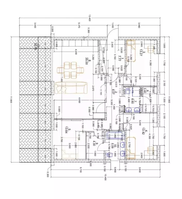 Дом в Ленинградская область, Ломоносовский район, Гостилицкое с/пос, ... - Фото 1