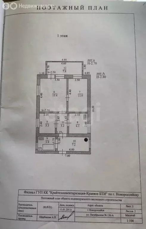 Дом в Новороссийск, Октябрьская улица (113.7 м) - Фото 0