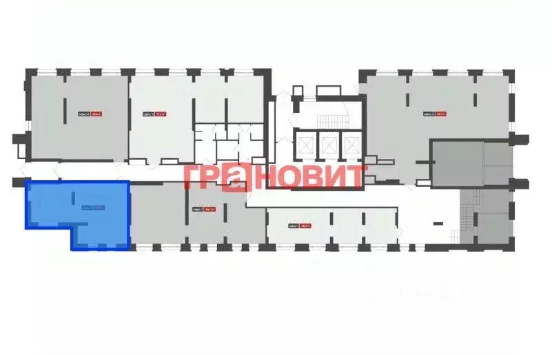 Офис в Новосибирская область, Новосибирск Промышленная ул., 7 (42 м) - Фото 1