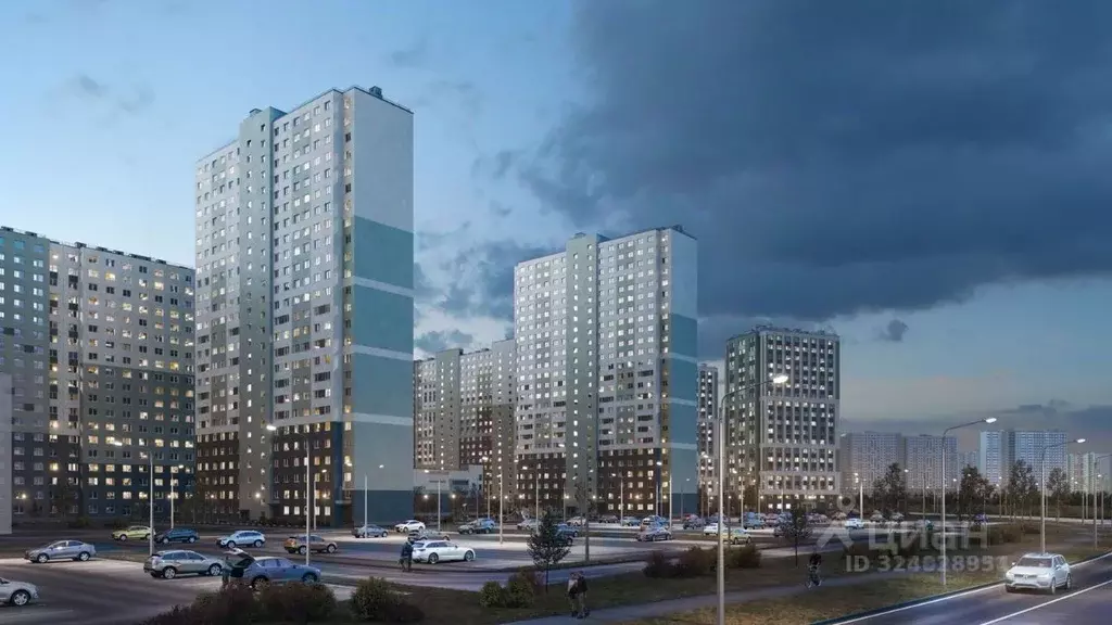 Студия Санкт-Петербург ул. Пахомовская, 8к3 (20.7 м) - Фото 1