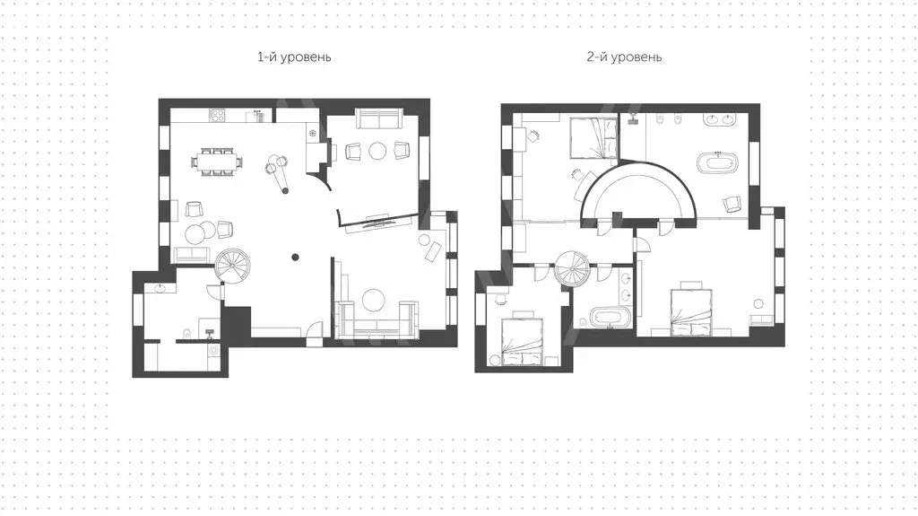 5-комнатная квартира: Москва, улица Плющиха, 22 (260 м) - Фото 1