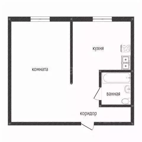 1-к кв. Свердловская область, Нижний Тагил просп. Дзержинского, 56 ... - Фото 1