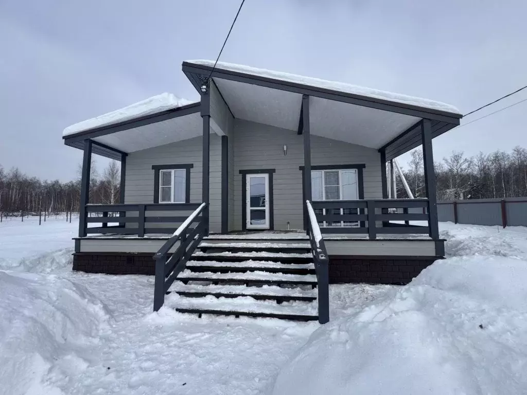 Дом в Тульская область, Заокский район, Демидовское с/пос, с. Домнино ... - Фото 2