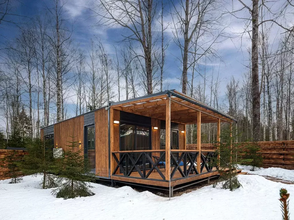 Дом в Ленинградская область, Приозерский район, Сосновское с/пос, ... - Фото 1