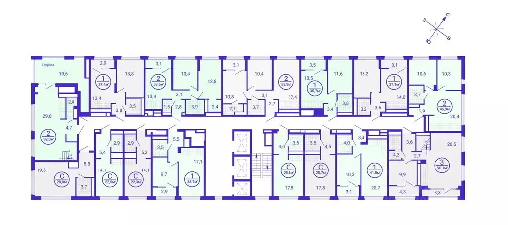 2-к кв. Свердловская область, Екатеринбург Уктус жилрайон, Астон ... - Фото 2