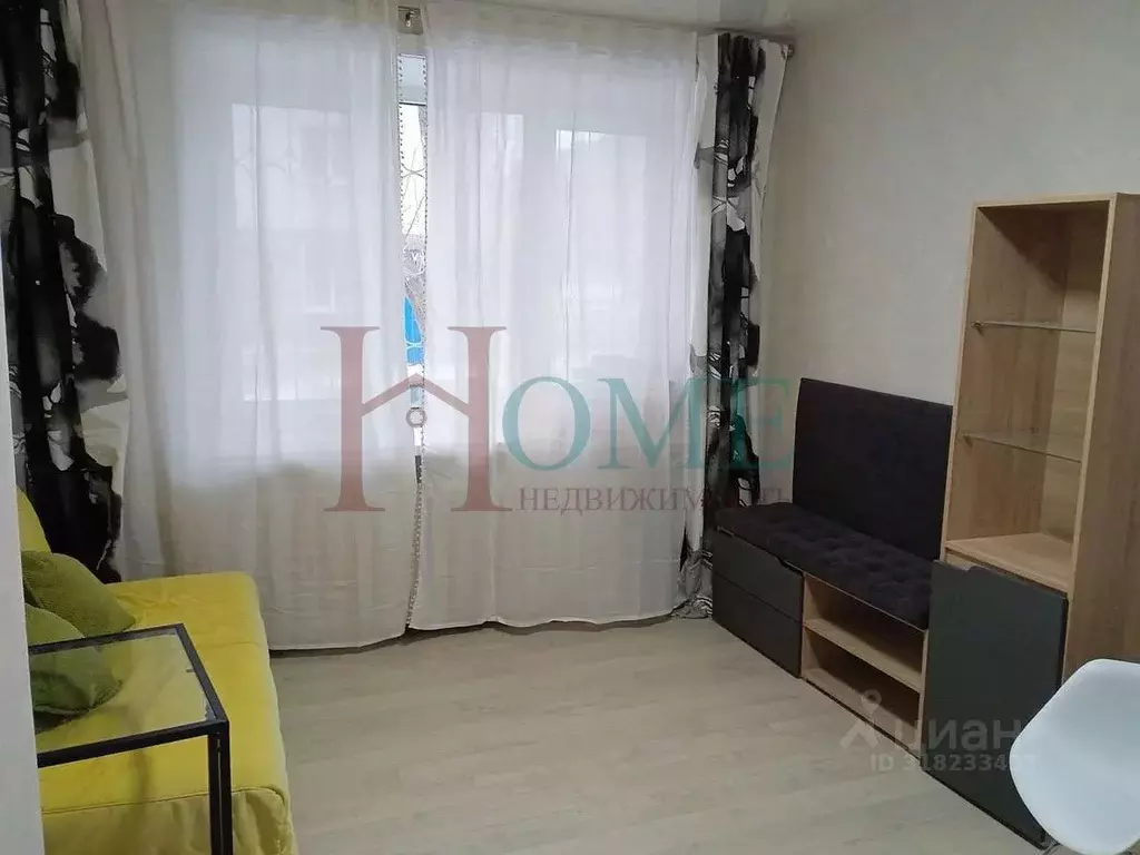 1-к кв. Новосибирская область, Новосибирск ул. Крылова, 66 (22.0 м) - Фото 0