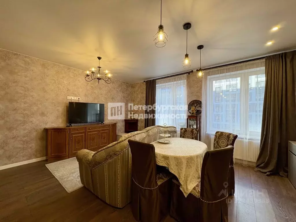 2-к кв. Санкт-Петербург ул. Среднерогатская, 13к1 (73.0 м) - Фото 1