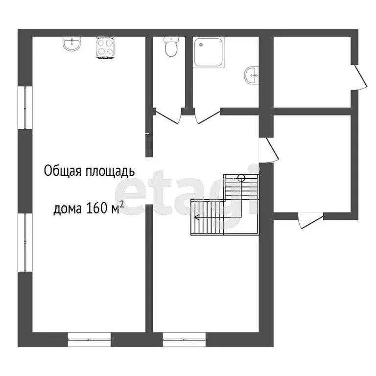 Дом в Улан-Удэ, дачное некоммерческое товарищество Авиатор (160 м) - Фото 1