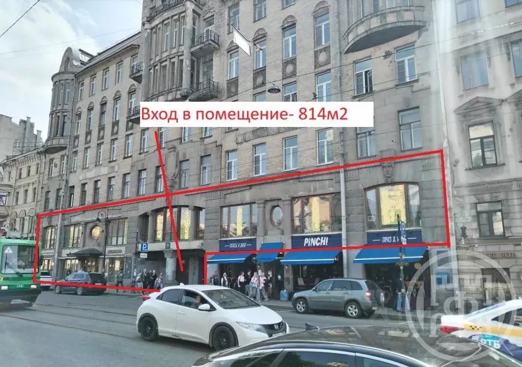 Помещение свободного назначения в Санкт-Петербург ул. Белинского, 5 ... - Фото 0