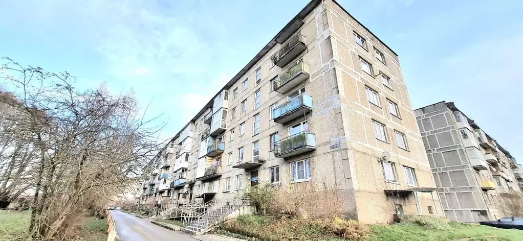 2-к кв. Калининградская область, Гусев ул. Ломоносова, 24 (45.5 м) - Фото 1