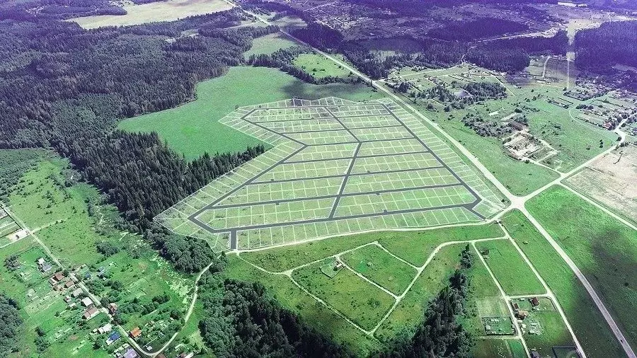 Участок в Московская область, Можайский муниципальный округ, д. ... - Фото 2