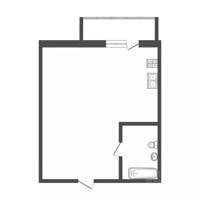 Студия Смоленская область, Смоленск Краснинское ш., 32 (23.0 м) - Фото 2