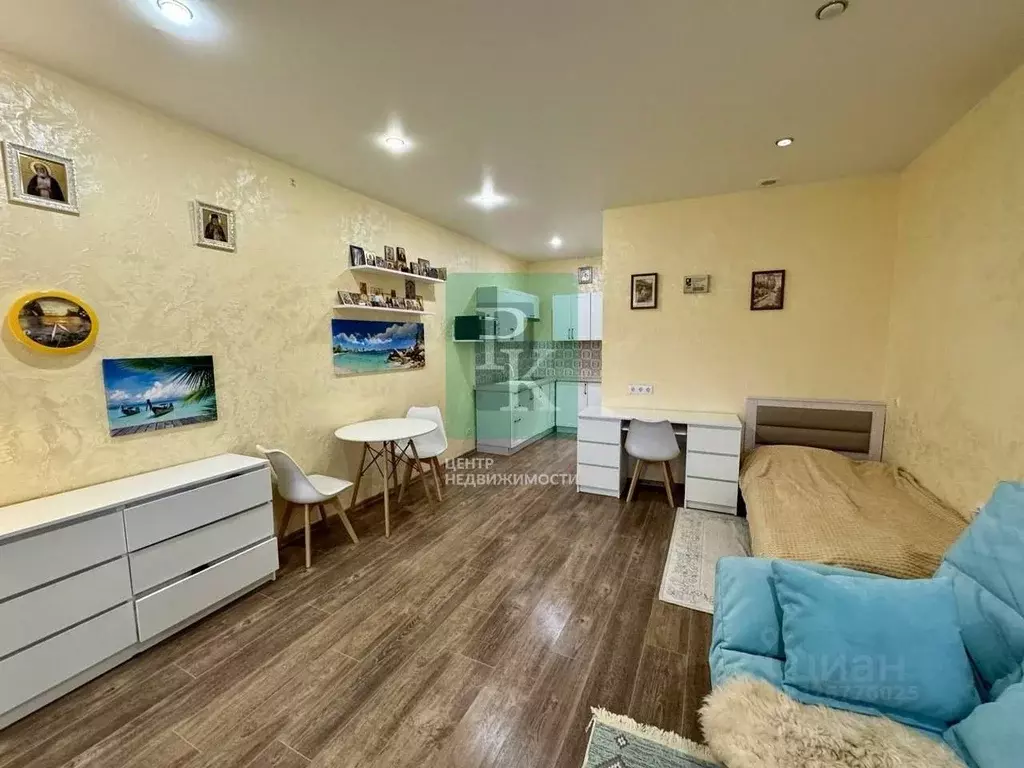 Студия Севастополь ИЖЗ Ахтиар ТСН, ул. Марии Поливановой, 5А (30.0 м) - Фото 1