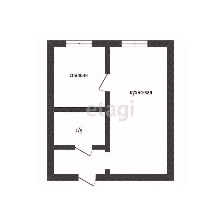 1-к кв. Приморский край, Владивосток ул. Гульбиновича, 13 (35.3 м) - Фото 1