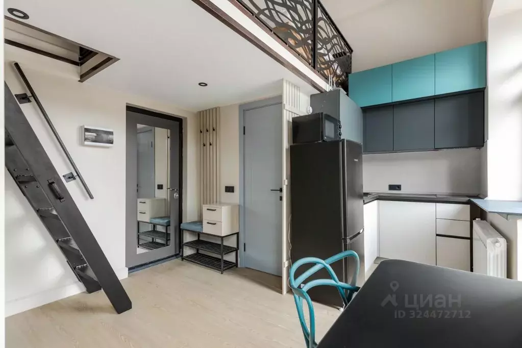 Студия Москва 2-я Рощинская ул., 10 (30.0 м) - Фото 1