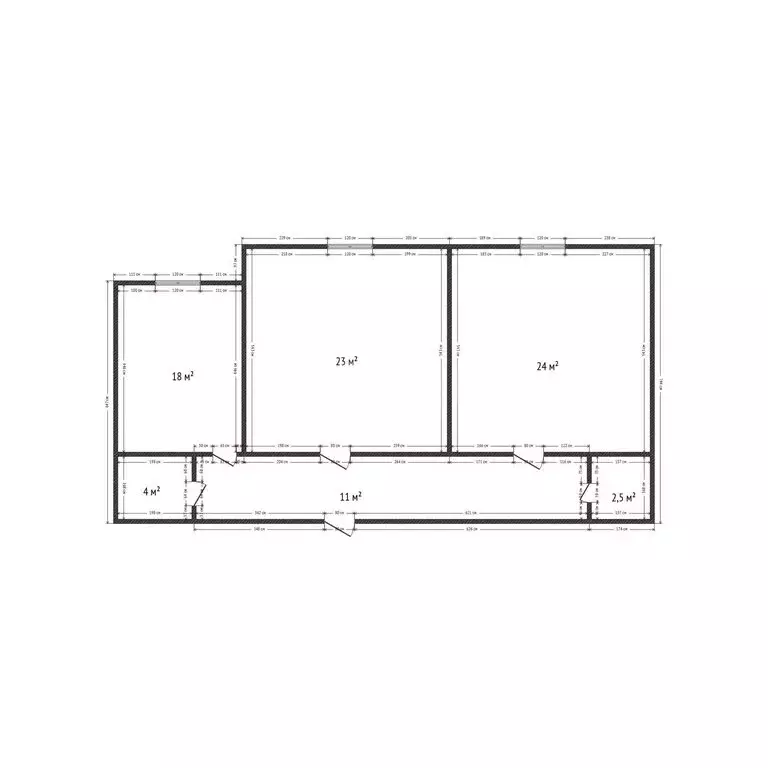 2-комнатная квартира: Махачкала, Газпромная улица, 19 (83 м) - Фото 1