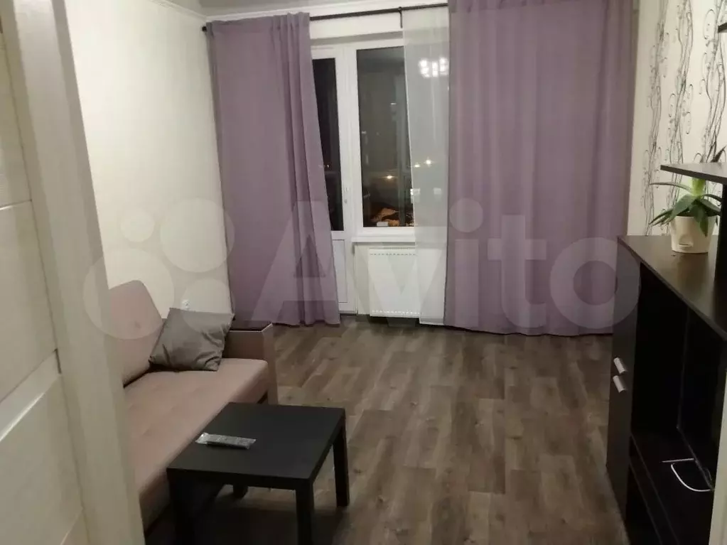 1-к. квартира, 34 м, 4/12 эт. - Фото 1