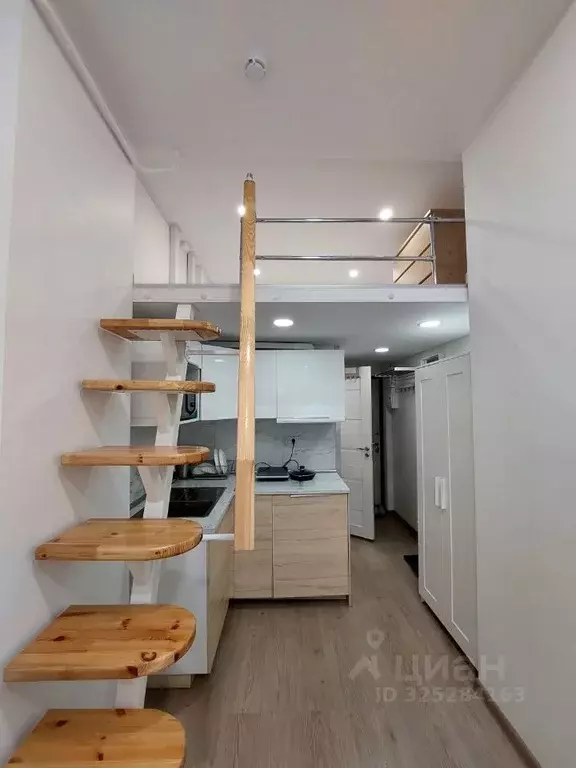 Студия Москва Новорязанская ул., 31/7С6 (27.0 м) - Фото 2