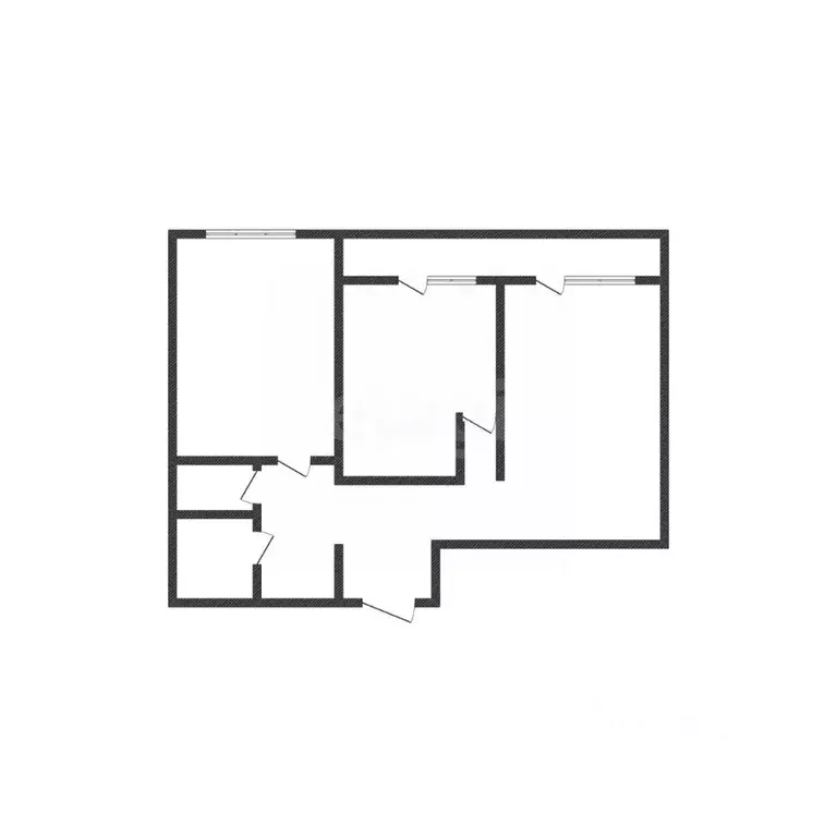 2-к кв. Курская область, Курск ул. Димитрова, 37Б (48.7 м) - Фото 2