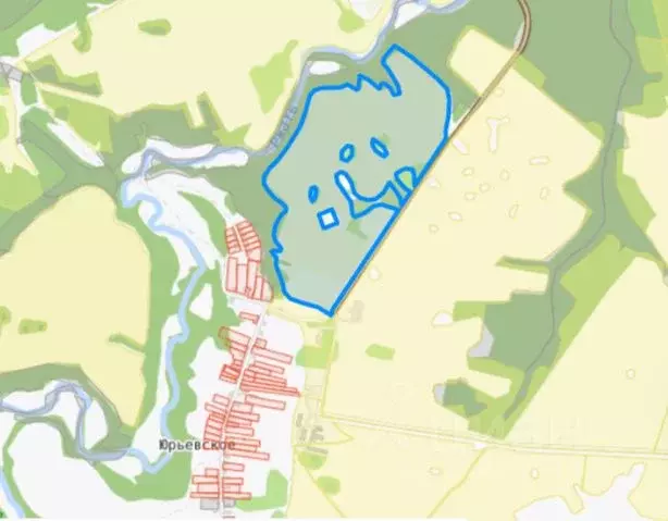 Участок в Тверская область, Старицкий муниципальный округ, д. ... - Фото 1