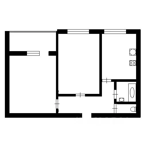 2-к кв. Санкт-Петербург ул. Сантьяго-де-Куба, 8К2 (57.7 м) - Фото 1