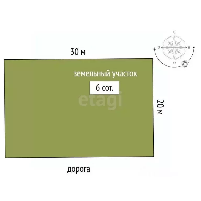 Участок в Крым, Симферопольский район, Николаевка пгт  (6.0 сот.) - Фото 1
