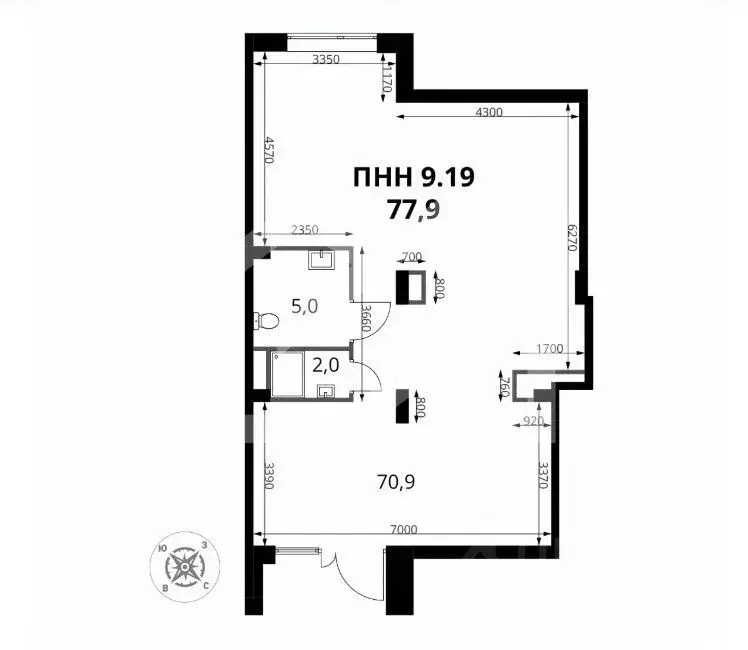 Торговая площадь в Московская область, Химки ул. 1-я Сестрорецкая, 1 ... - Фото 2