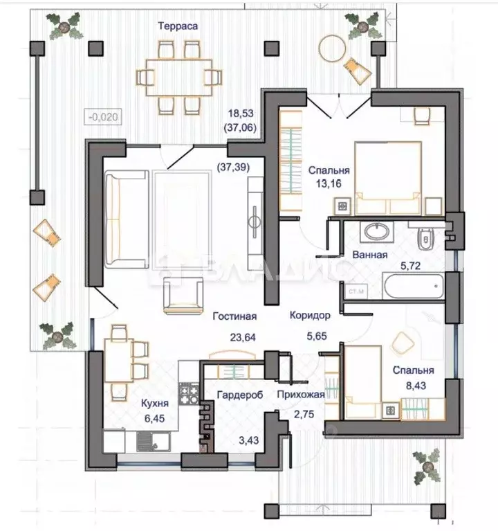 Дом в Калининградская область, Зеленоградский муниципальный округ, ... - Фото 2