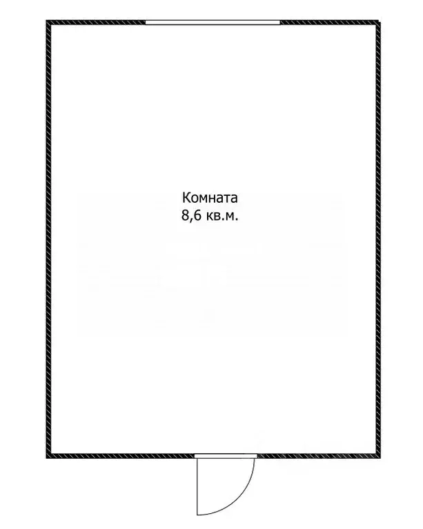 Комната Томская область, Томск ул. Шевченко, 39Л/2 (8.6 м) - Фото 2