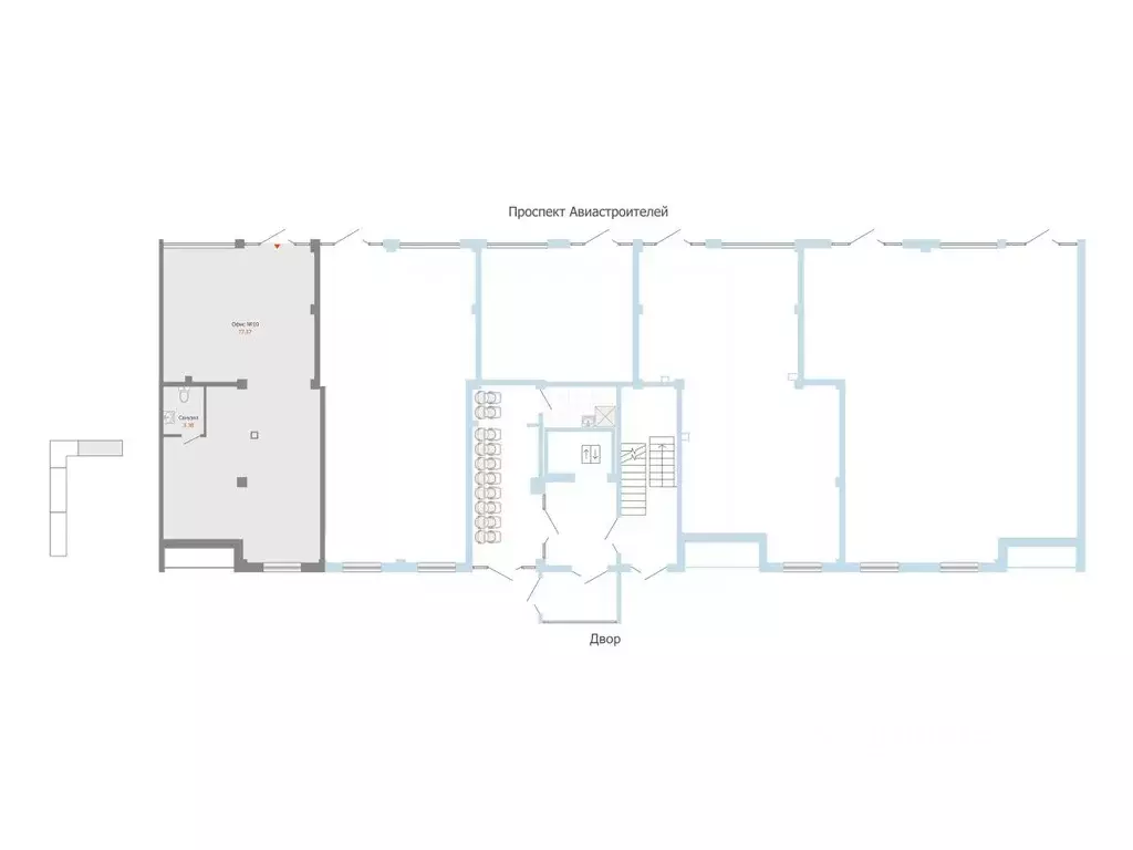 Помещение свободного назначения в Ульяновская область, Ульяновск ... - Фото 2