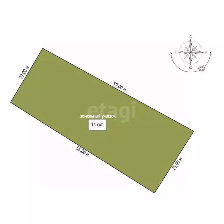 Участок в Амурская область, Благовещенск  (14.0 сот.) - Фото 1