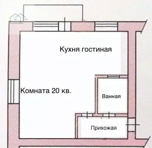 1-к кв. Воронежская область, Воронеж ул. 9 Января, 122 (31.0 м) - Фото 1