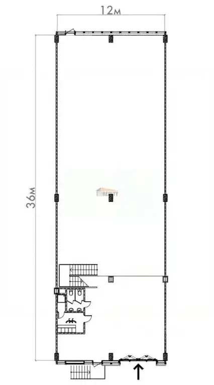 Склад в Московская область, Домодедово Центральный мкр, ул. ... - Фото 2