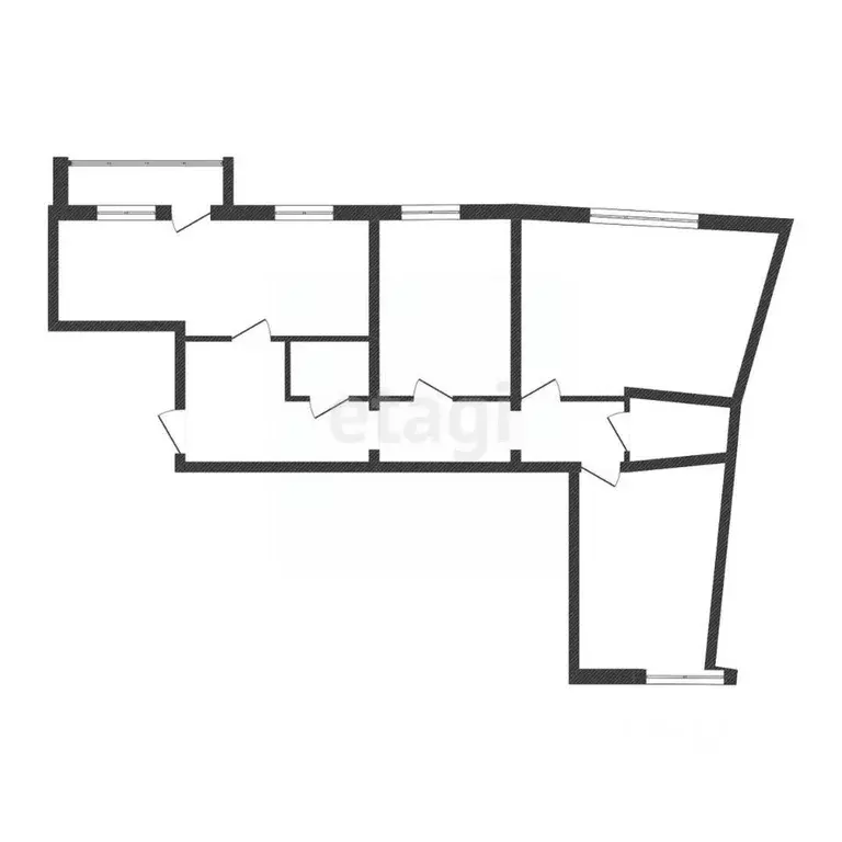 3-к кв. Белгородская область, Белгород ул. Газовиков, 11 (103.2 м) - Фото 2