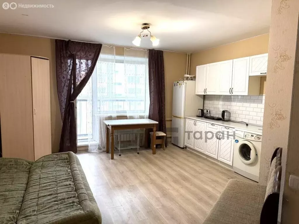 Квартира-студия: Челябинск, Краснопольский проспект, 13 (28 м) - Фото 1