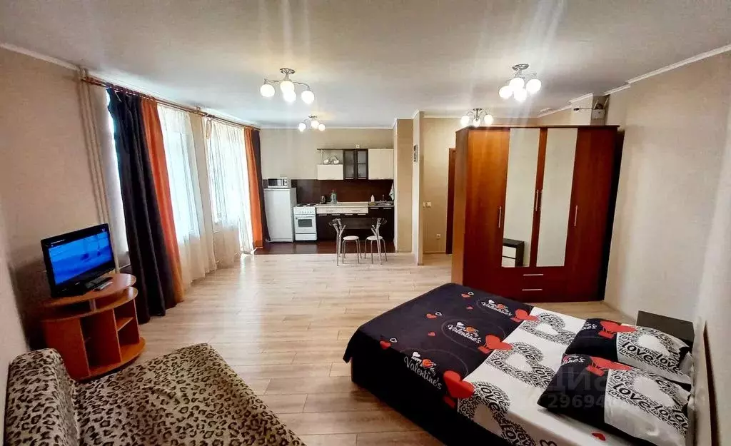 Студия Свердловская область, Екатеринбург ул. Чкалова, 124 (40.0 м) - Фото 1