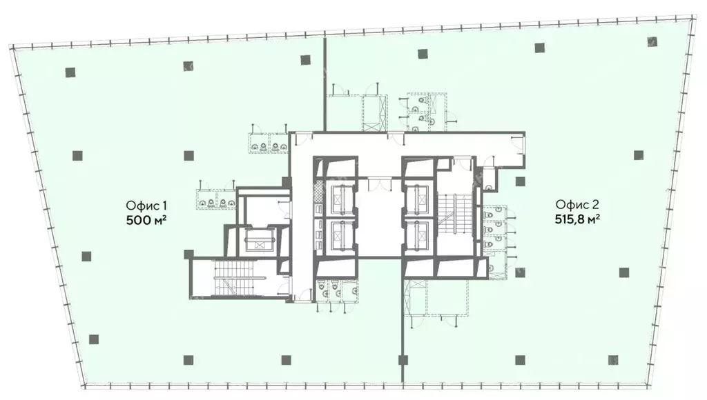 Офис в Москва ул. Обручева, 23С1 (1015 м) - Фото 1