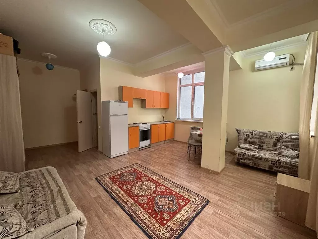 Студия Краснодарский край, Сочи Яна Фабрициуса мкр, ул. Метелева, 23/1 ... - Фото 1